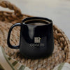 Personalised Ceramic Coffee Mug With Custom Name for Corporates- Black