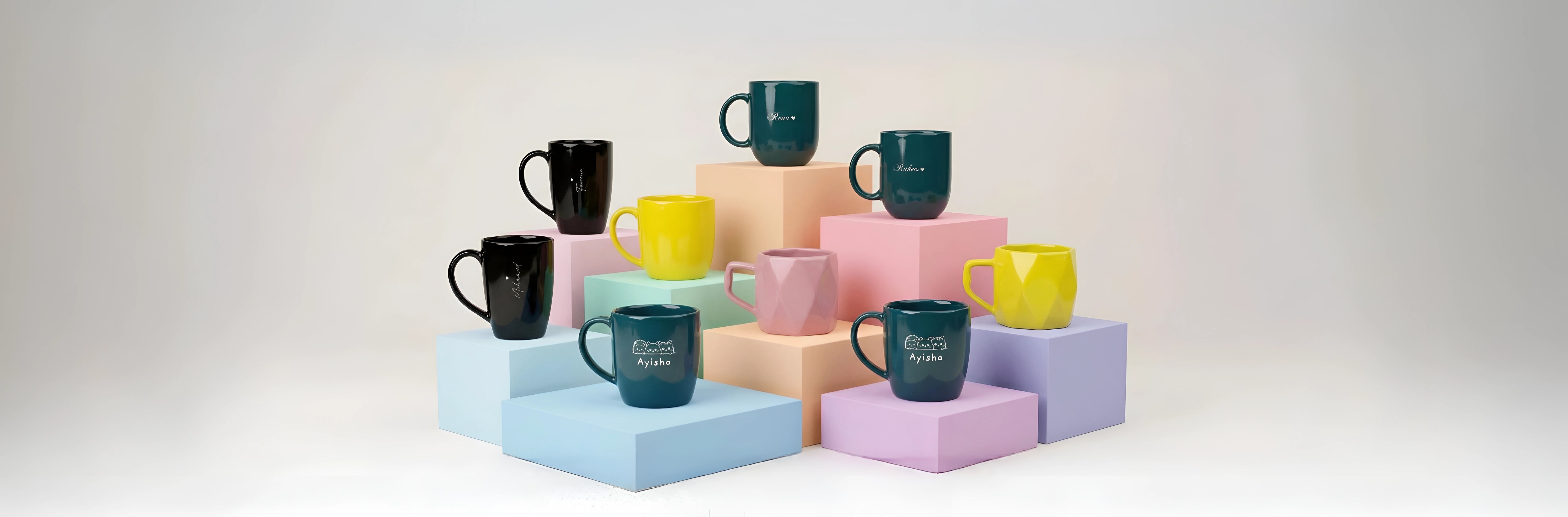 <p>Custom mugs that speak your style</p>