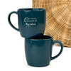 Personalized Ceramic Mini -Cute Mug/For Gifting-Teal Blue