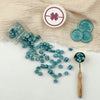 Glosy Blue Sealing Wax Beads 30g