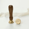 It's a Boy Wax Stamp with Wooden Handle