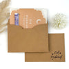 Zuboc Eidi Envelope with Insert (Set of 4)