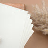 Plain Insert Card (Set of 5)