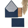 Custom Counter Flap Invitation Envelope with Liner (Set of 50)