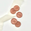 Personalised Round Wax Stamp + Wax Seals