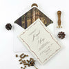Customized Rustic Pine Wedding Invitation Suites (Set of 50)