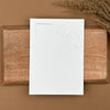 Silver Foiled Floral Insert ( set of 5)