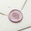 Lily Wax Seal for Invitations (Set of 5)