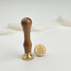Cake -1 Wax Stamp with Wooden Handle
