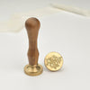 Cherry Blossom Wax Stamp with Wooden Handle