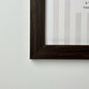 Dark Brown Photo Frame (1”, 8x8”)