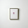 Gold Metallic Photo Frame - (A5)