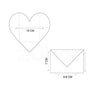 Heart Design Money / Gift Envelope (Set of 5)