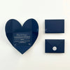 Heart Envelope with Custom "Thank You" Note (set of 50)