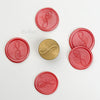 Infinity Love Wax Stamp with Wooden Handle