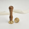 Lemon-2 Wax Stamp with Wooden Handle