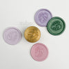 Monstera-1 Wax Stamp with Wooden Handle