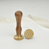 Motif Wax Stamp with Wooden Handle