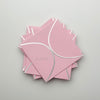 Semi Circle Envelope With Foil (line) ( Set of 5)