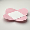 Semi Circle Envelope With Foil Bow (set of 5)