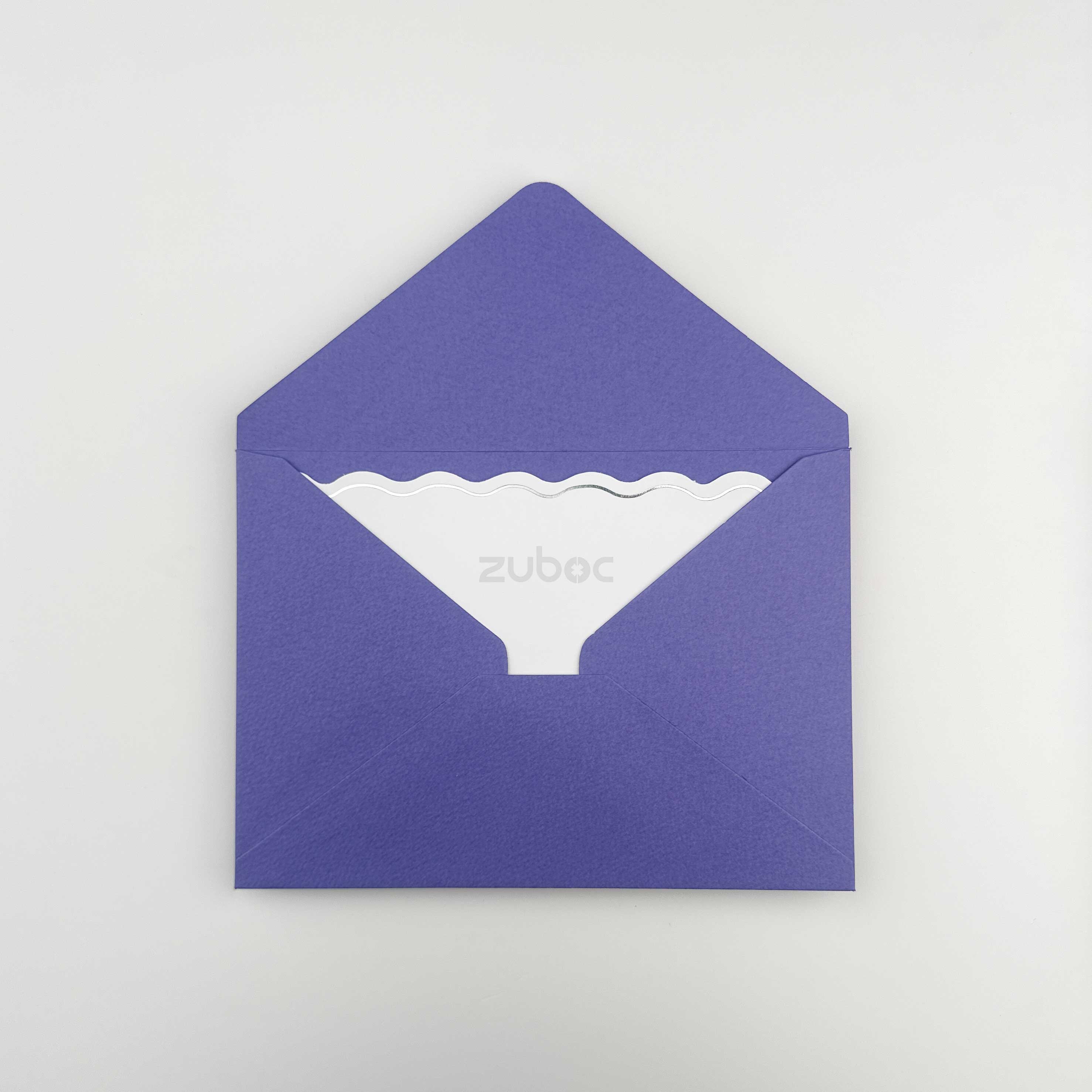 Silver Foiled Wave Insert (set of 5)