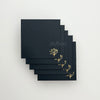 Square Envelope With Foil(Mini Flower) (Set of 5)