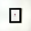 Textured Pitch Black Photo Frame (A5)
