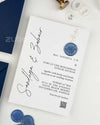 Customized The Moonlight Wedding Invitation Suite (Set of 50)