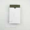 Top Tag Envelope With Foil - C6 (set of 5)