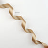 Satin Ribbon Champagne Gold-25mm (18mtr)