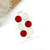 Holiday Season Wax Seal Stickers for Invitations (Set of 6)