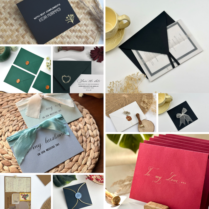 Top 10 Creative Wedding Envelope Ideas to Make Your Invitations Stand Out