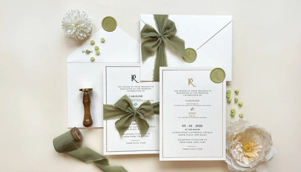 Zuboc Wedding/Save the Date Wax Seals