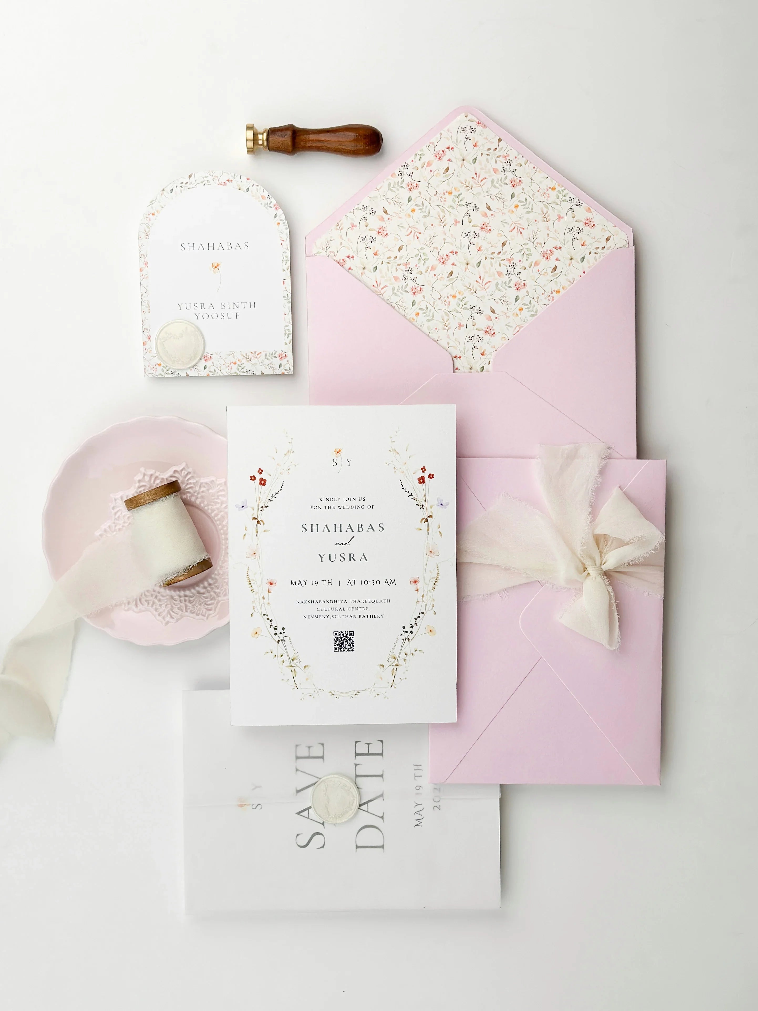 Zuboc Wedding  Invitation Suites