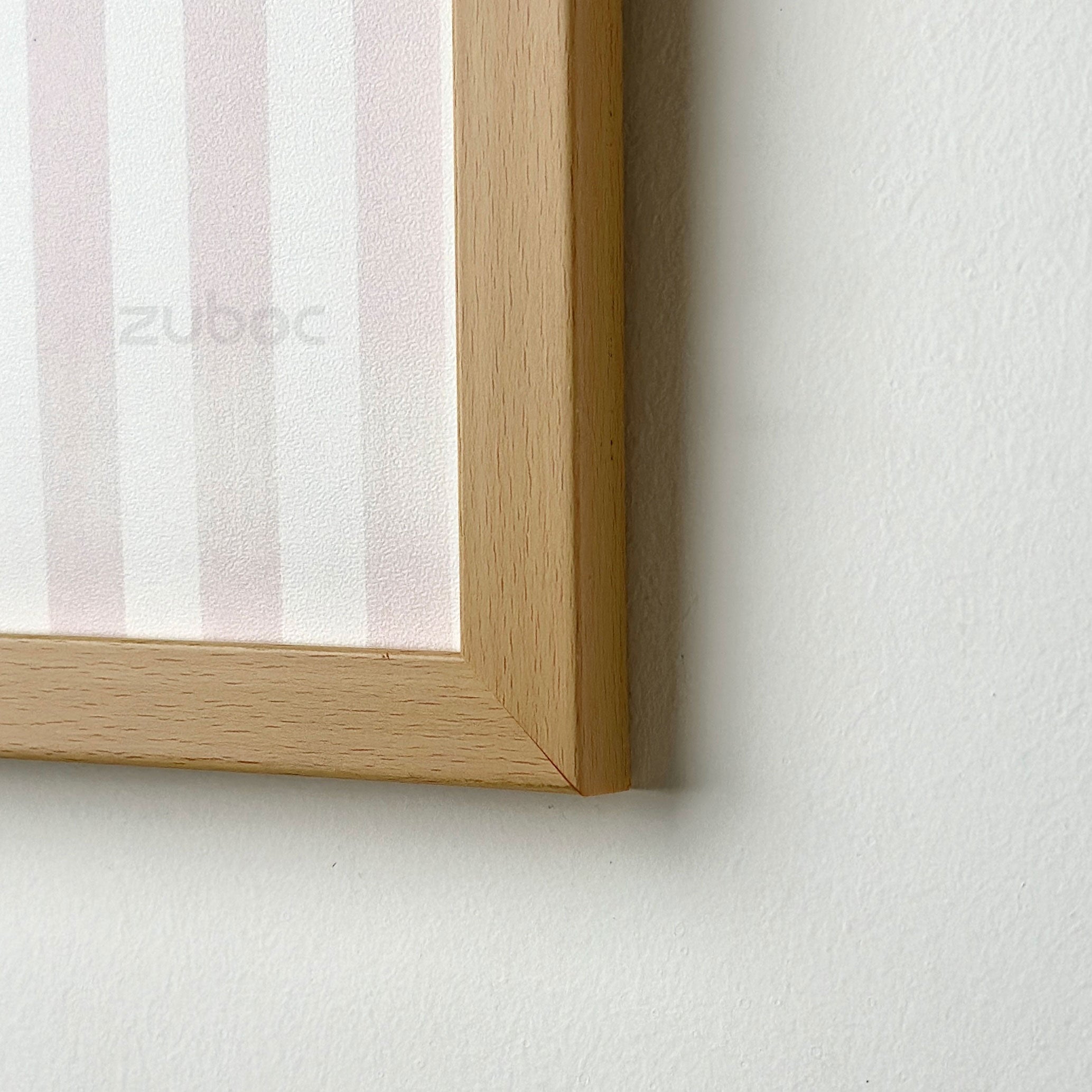 1/2” Light  Pine Wood Photo Frame (8x8”)