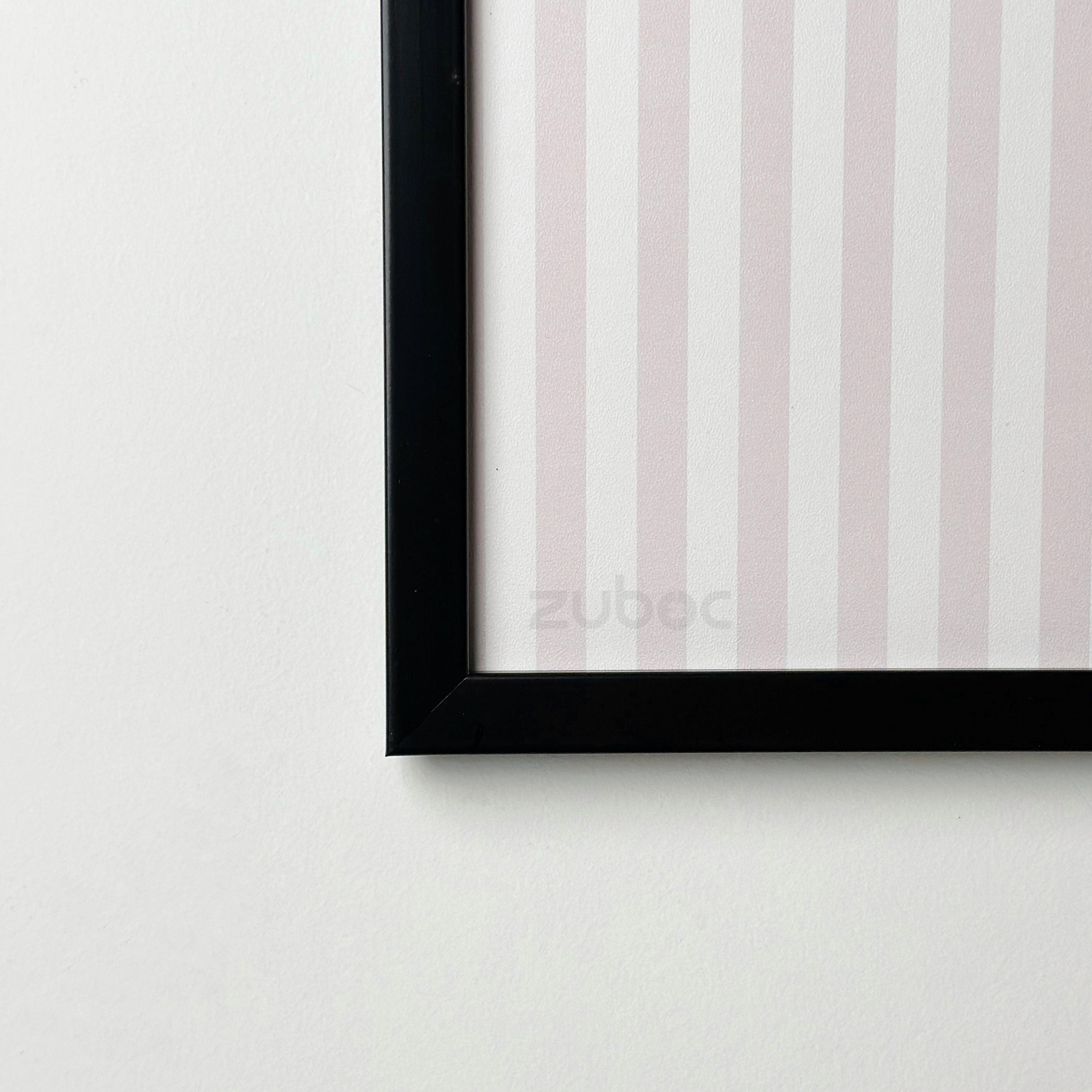 1/2” Plain Black Photo Frame (A4)