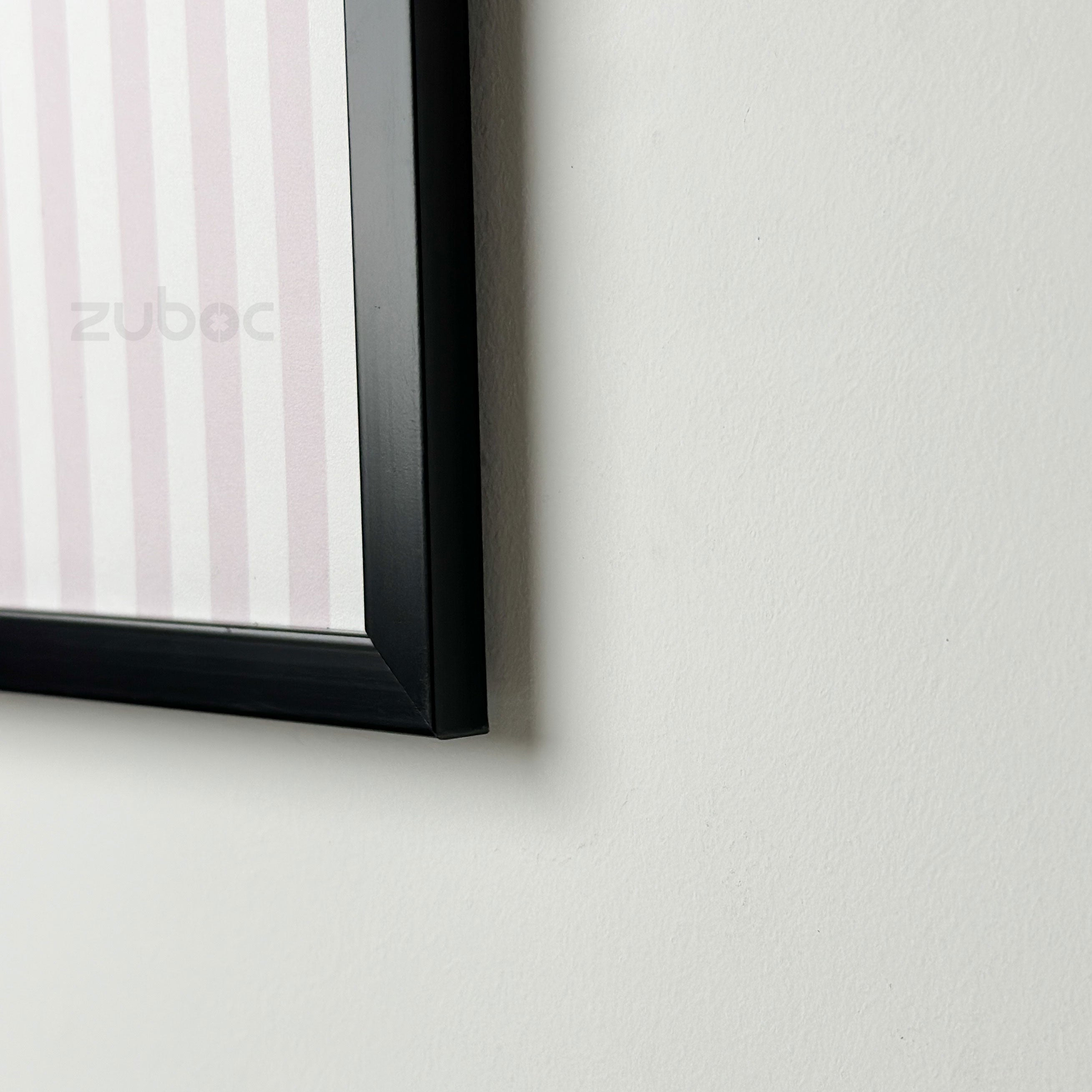 1/2” Plain Black Photo Frame (A4)