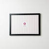 Plain Black Photo Frame (1/2”, A4)