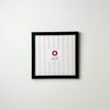 Plain Black Photo Frame (1/2", 8x8”)