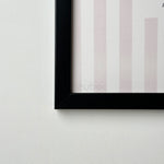 Plain Black Photo Frame (1/2", 8x8”)