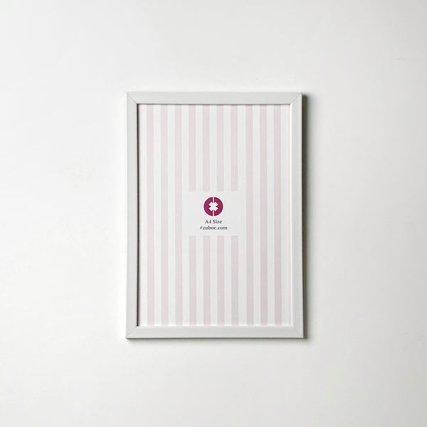 White Photo Frame (1/2”, A4)
