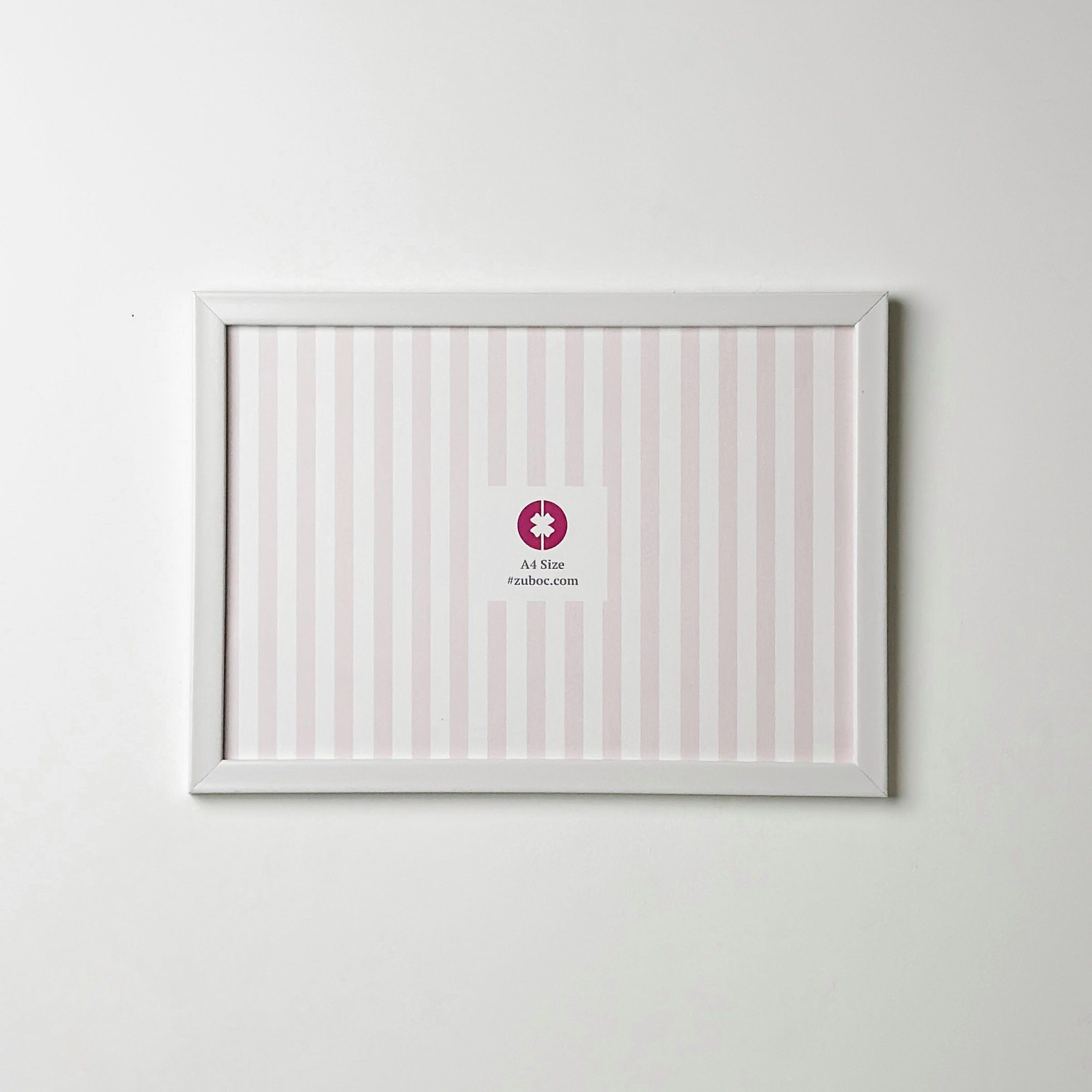 1/2” White Photo Frame (A4)