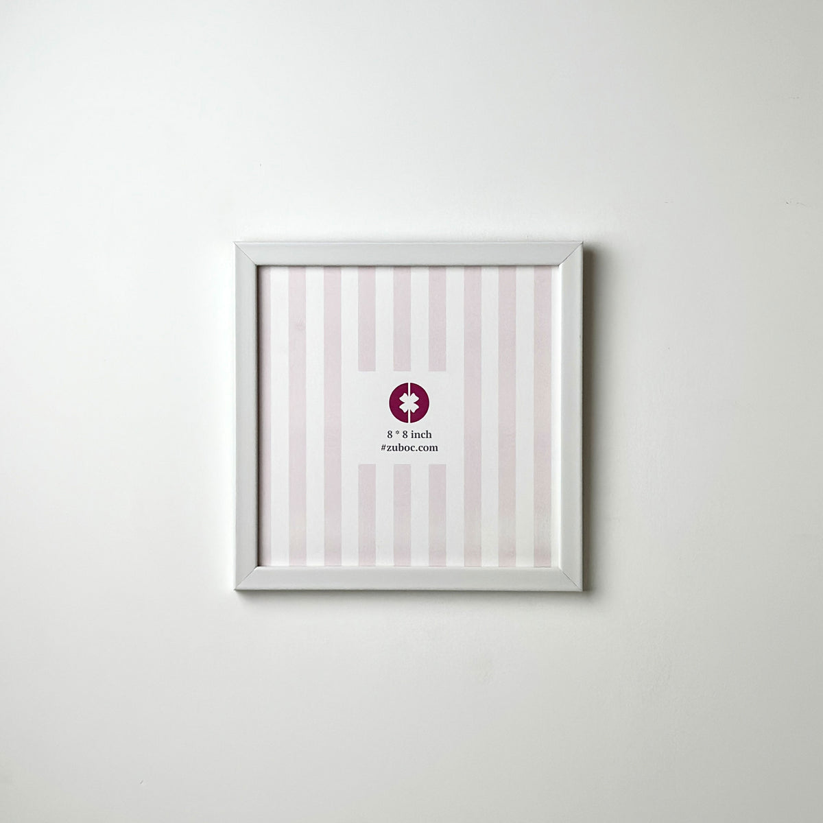 White Photo Frame (1/2”, 8*8)