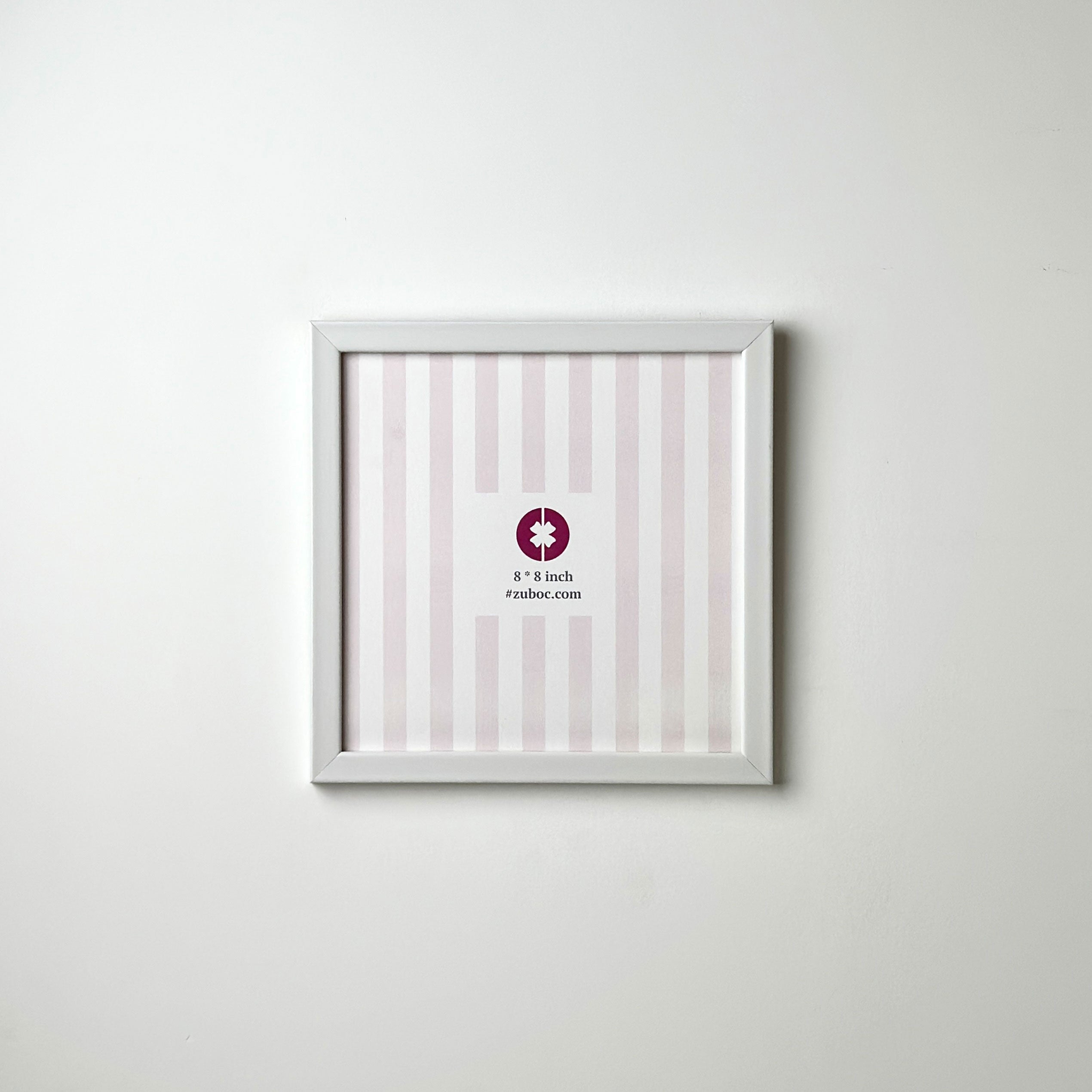 1/2” White Photo Frame (8*8)