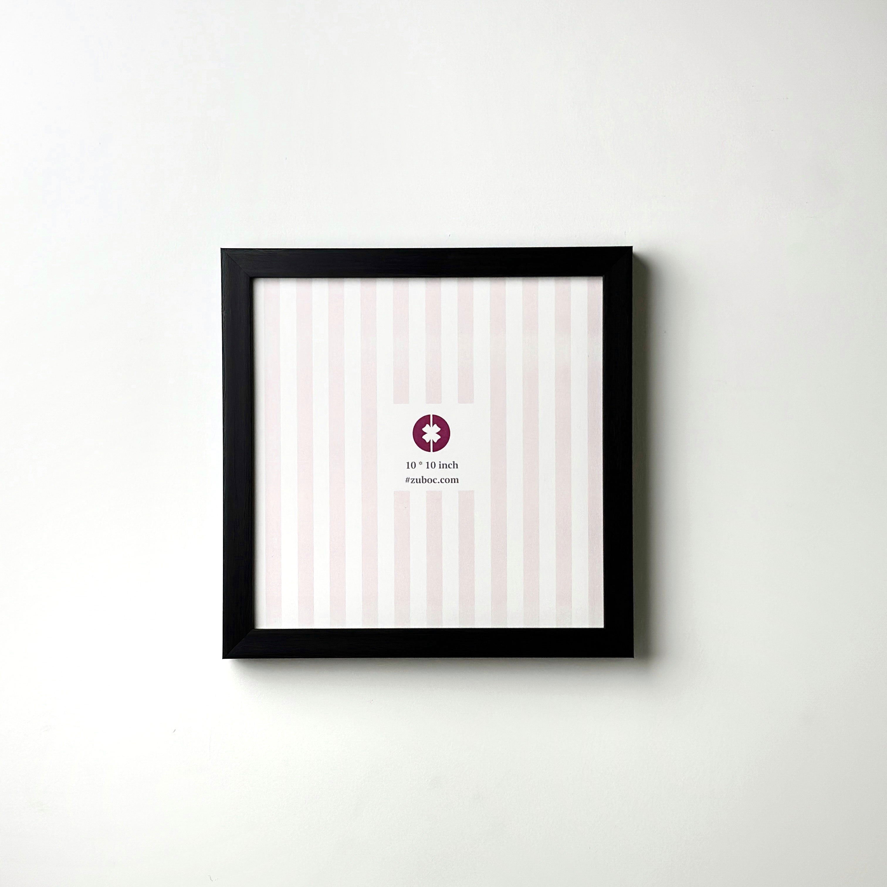 Thick Black Photo Frame (10x10")