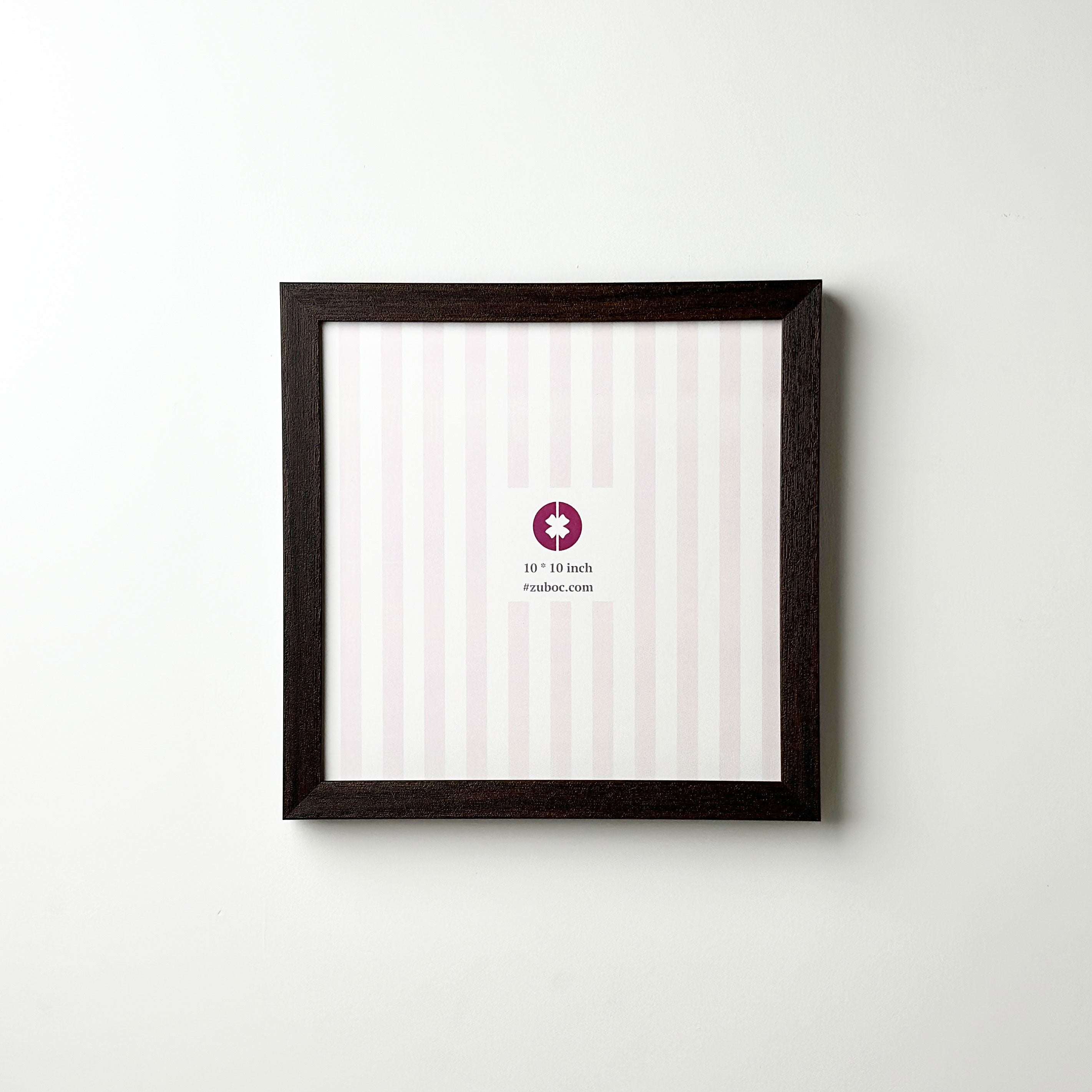 Thick Dark Brown Photo Frame (10x10")