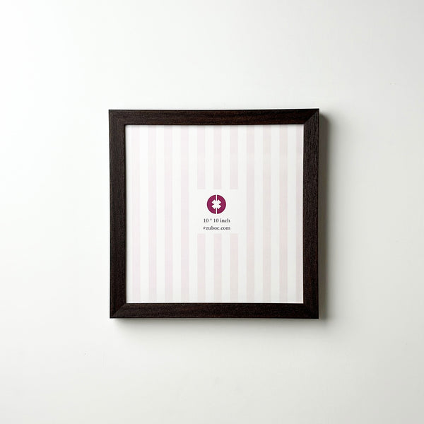 Thick Dark Brown Photo Frame (10x10")