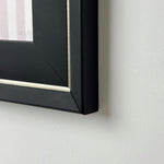 Black with Silver Lining Photo Frame (12*12”)