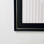 Black with Silver Lining Photo Frame (12*12”)