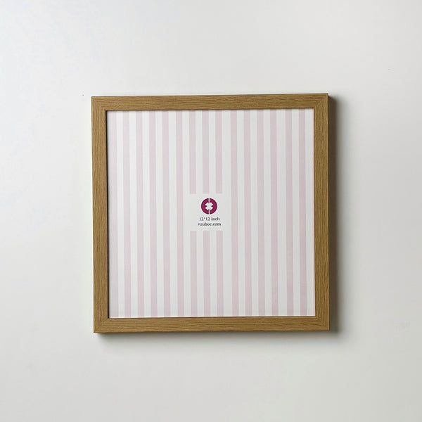 Textured Pine Wood Photo Frame (12*12”)
